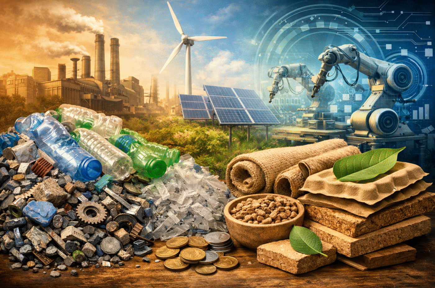 ♻️ Materiali riciclati e bio-based: una scelta strategica per le PMI industriali tra sostenibilità, costi ed evoluzione tecnologica